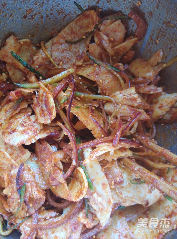 Spicy Mixed Beef Tendon recipe