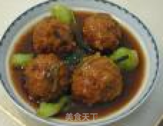 Meat Ball with Soy Sauce recipe