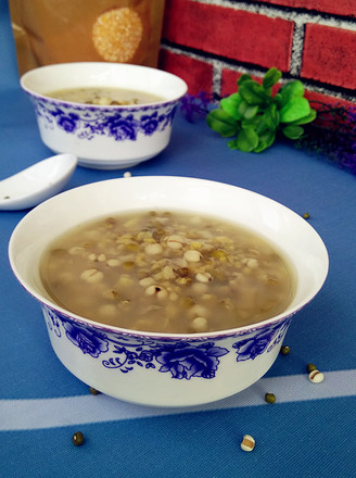 Barley and Mung Bean Congee recipe