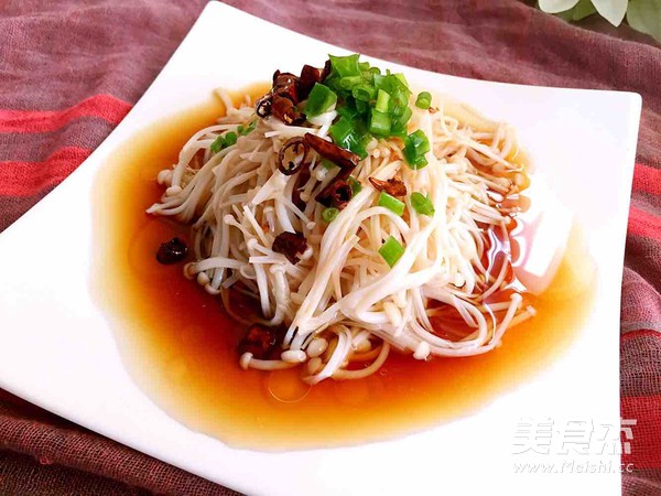 Boiled Enoki Mushroom recipe