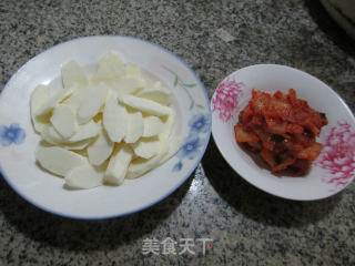 #trust of Beauty# Fried Yam with Kimchi recipe