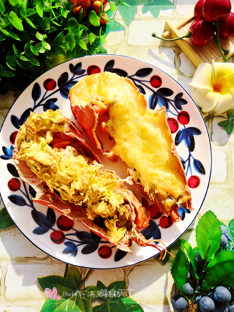 Double Flavor Grilled Lobster recipe