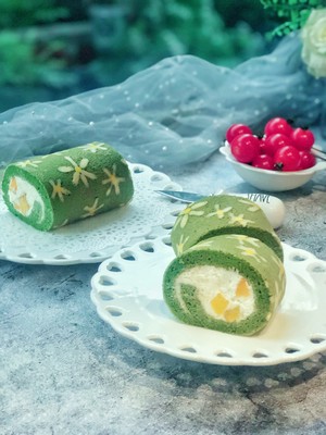 Small Fresh Cake Roll recipe