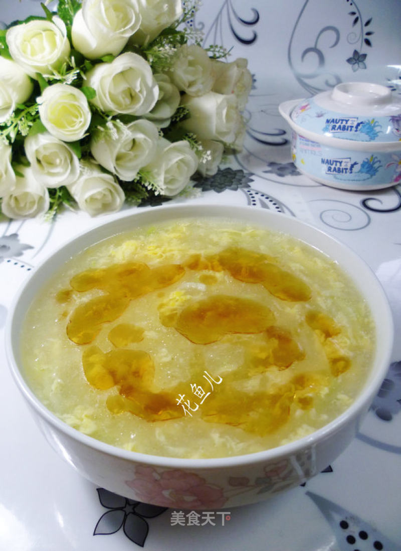 Eggs Night Flower Soup recipe