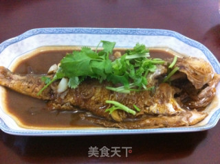 Braised Yellow Croaker (roasted Yellow Croaker) recipe