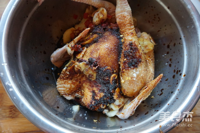 Rice Cooker Honey Roast Chicken recipe