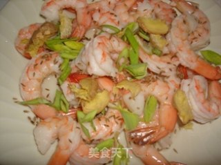 Mediterranean Red Shrimp and Olive Salad recipe