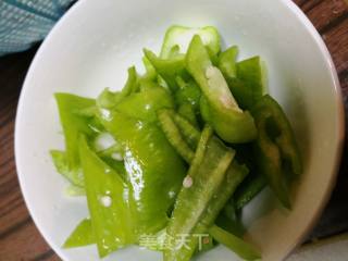 Stir-fried Green Peppers with Eggplant recipe