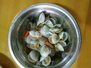 Clam Tofu Soup recipe