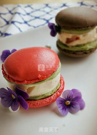 #aca烤明星大赛#ice Cream Macaron recipe