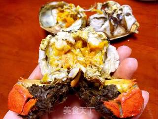 Steamed Honghu Hairy Crab recipe