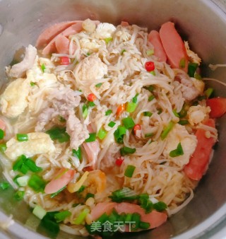 Enoki Mushroom and Japanese Tofu in Claypot recipe