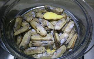 Spicy Fried Razor Clam recipe