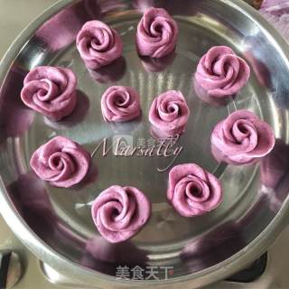 Tanabata Rose 🌹 Mantou recipe