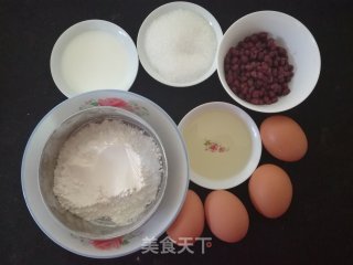 Oven Food-red Bean Chiffon Cake recipe