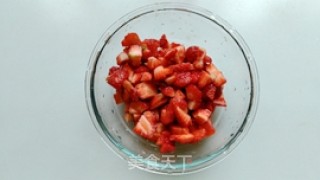 #四sessional Baking Contest and is Love to Eat Festival#strawberry Cheese Bag recipe