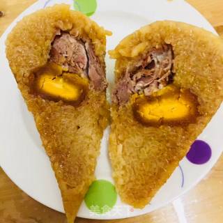 Salted Egg Yolk Pork Dumplings recipe