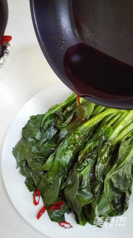 Oyster Sauce Kale recipe