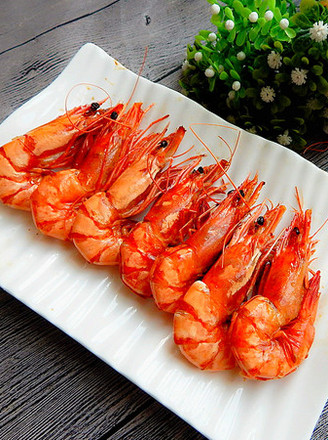 Grilled Prawns with Honey recipe