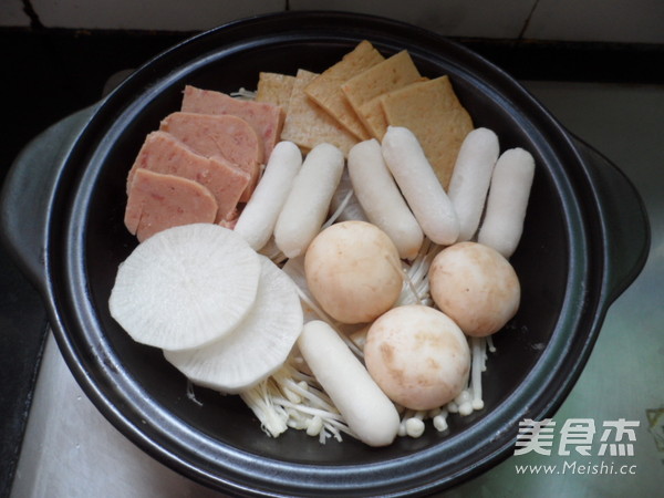 Korean Force Hot Pot recipe