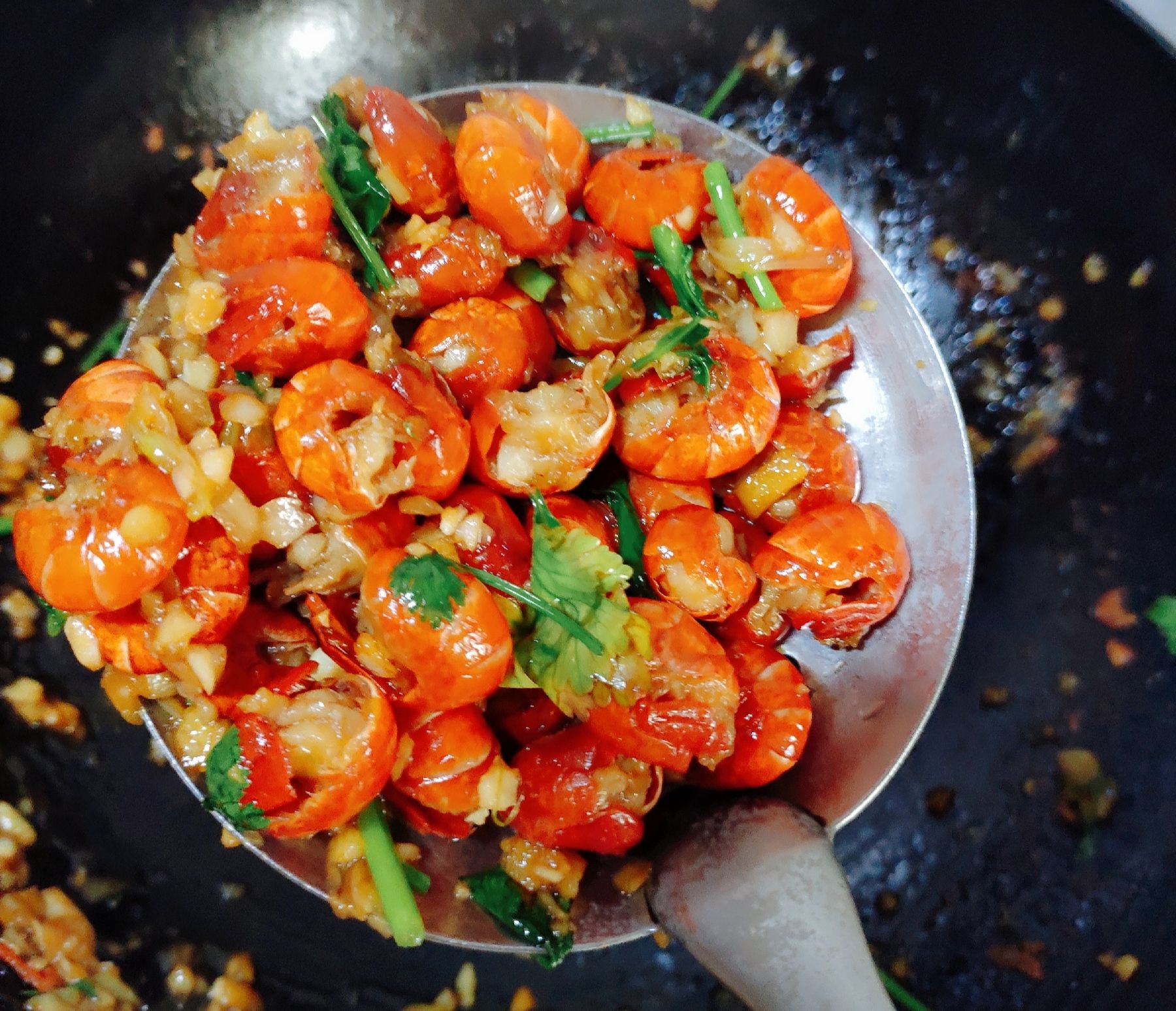Garlic Shrimp Tails recipe