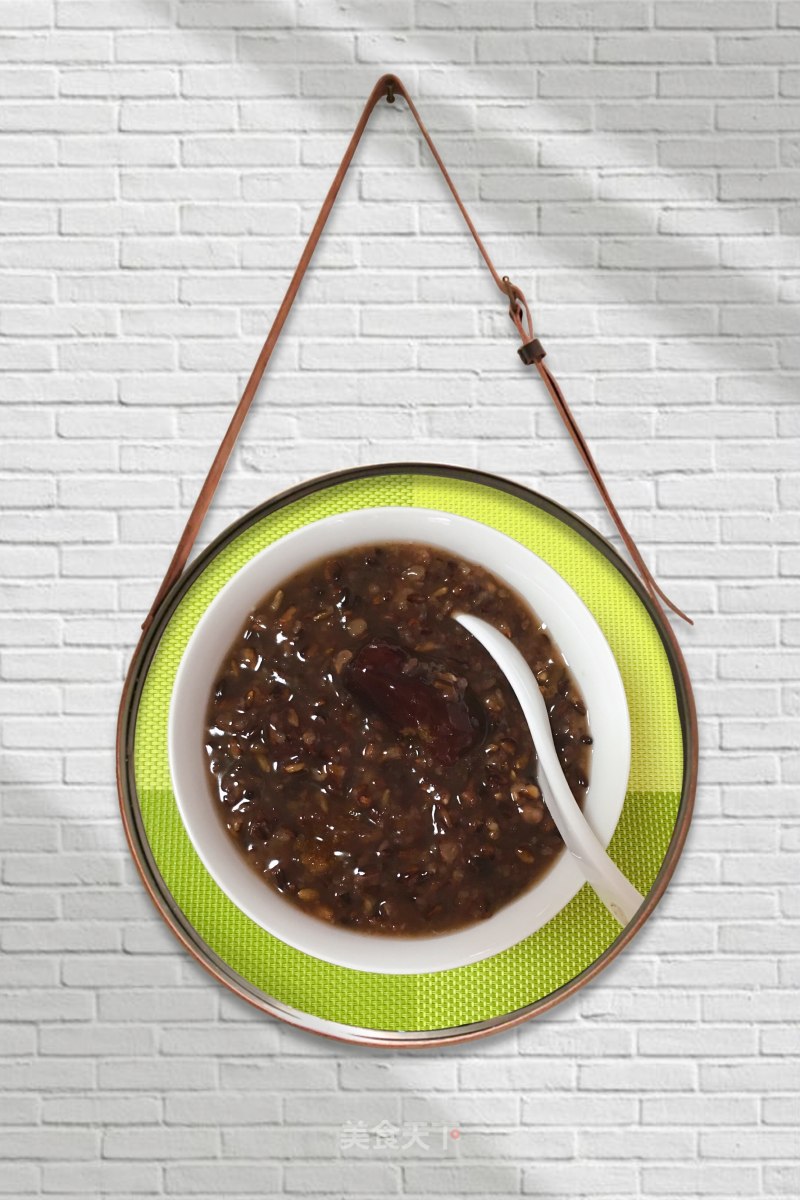 Blood Glutinous Rice and Red Date Congee recipe
