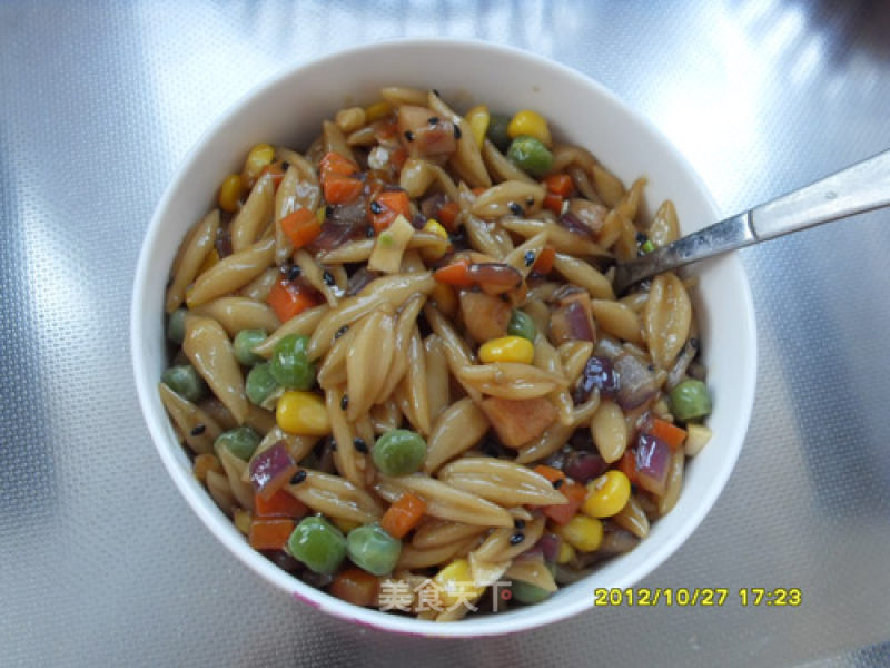 Colorful Noodle Fish recipe