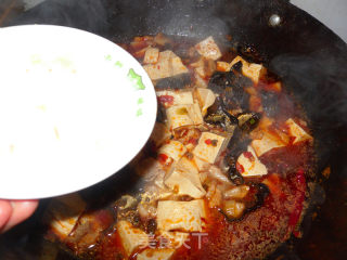 "homemade Mapo Tofu" recipe