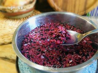 Purple Glutinous Rice Fermented Rice recipe