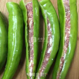 Green Pepper Stuffed Meat recipe