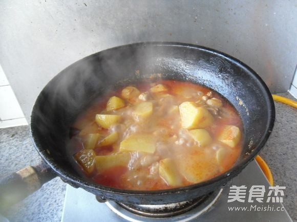 Red Curry Potato Chunks recipe