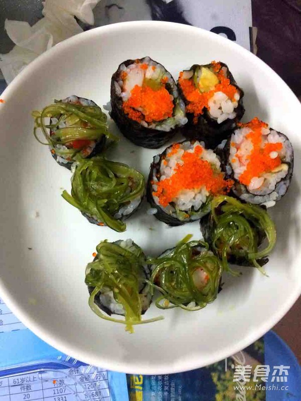 Seafood Sushi recipe