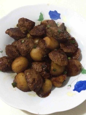 Meatballs with Roasted Small Potatoes recipe