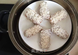 Steamed Ribs with Glutinous Rice recipe