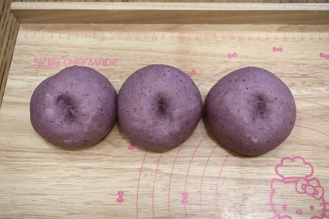 Low Sugar Purple Sweet Potato Toast recipe