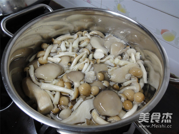 Mushroom Lean Meat Soup recipe