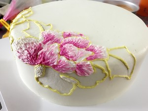 Super Simple Butter Cream Embroidery Flowers recipe