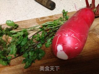Shredded Radish with Cold Smoked Fat recipe