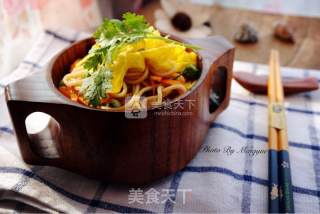 Noodles in Oyster Sauce recipe