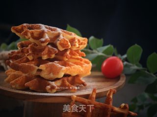 【guangdong】chocolate Waffle (yeast Version) recipe