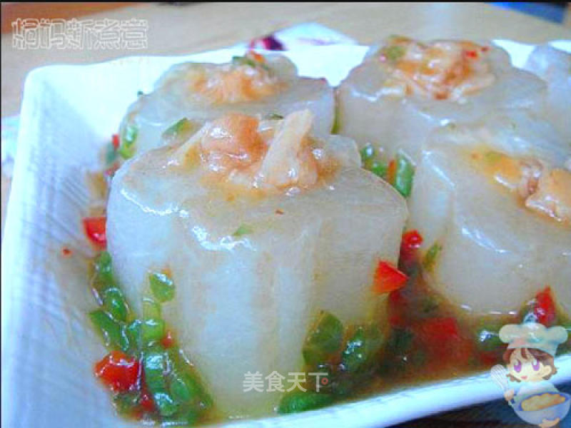 Steamed Winter Melon with Scallops recipe