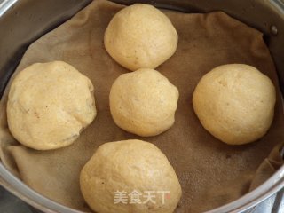 Cornmeal Bean Paste Buns recipe