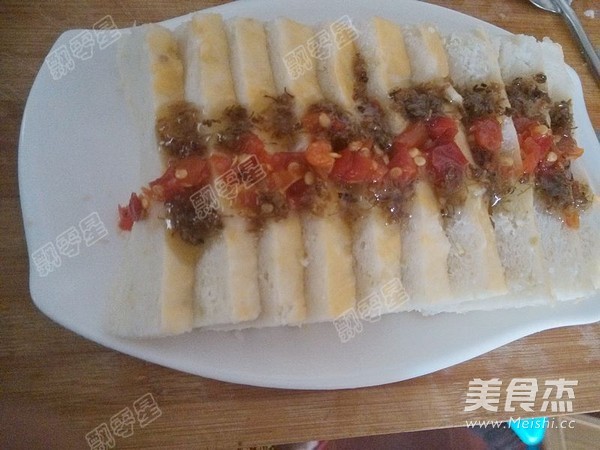 Steamed Fish Cake with Chopped Pepper recipe