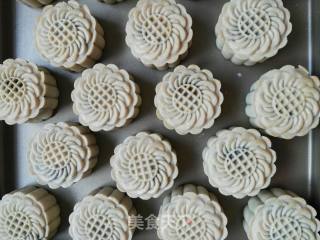 Black Sesame Egg Yolk Mooncake recipe