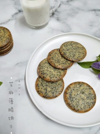 Sesame Crackers