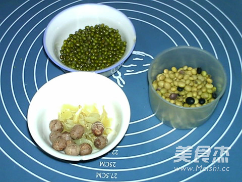 Mung Bean Lily Lotus Seed Soy Milk recipe