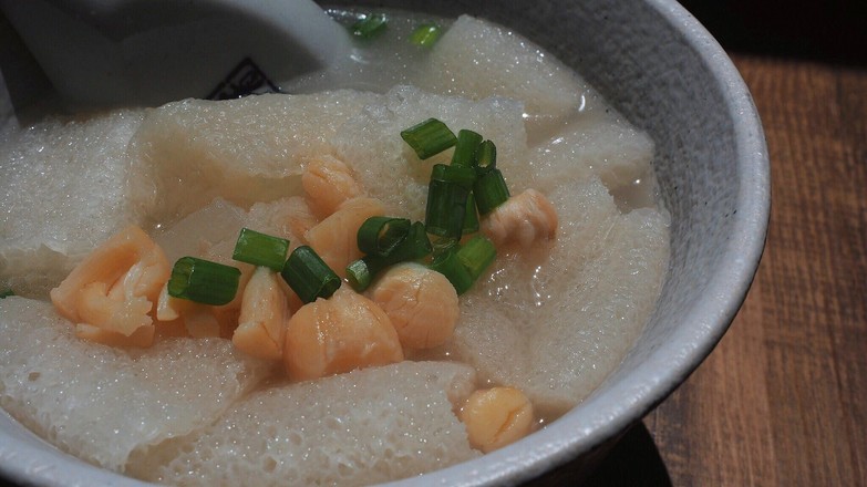 Bamboo Fungus, Winter Melon and Scallop Soup recipe