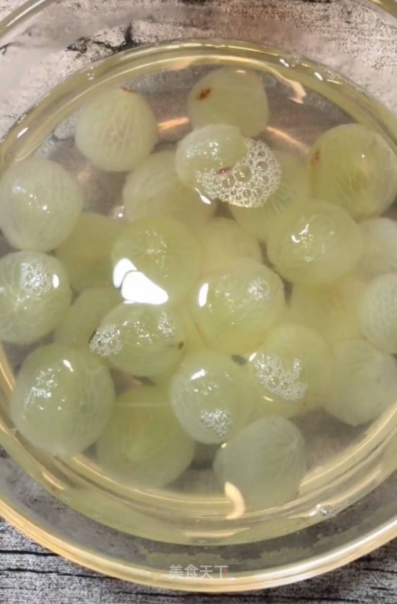 Canned Grapes recipe