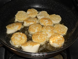 Braised Jade Tofu with Bamboo Fungus and Shrimp recipe