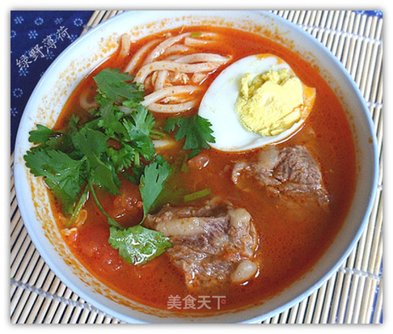 Tomato Beef Noodle recipe